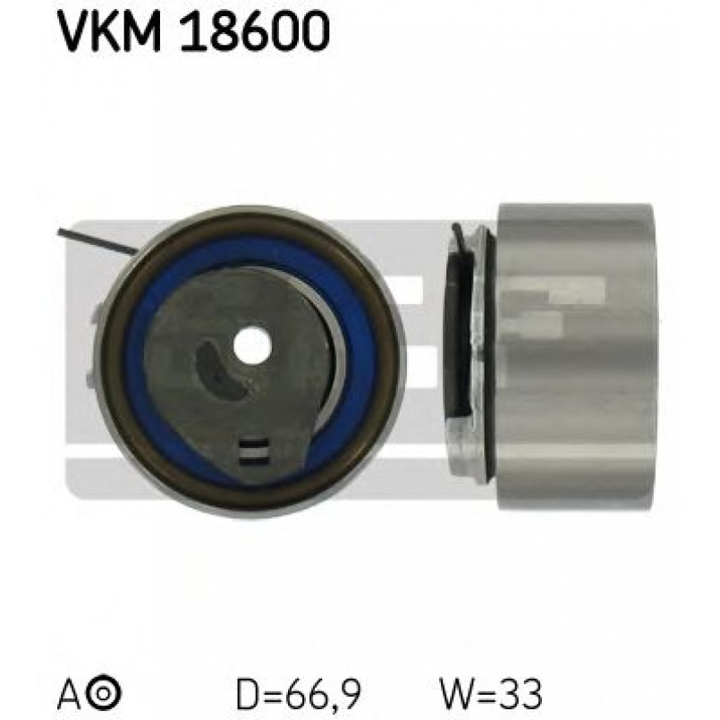 VKM 18600 SKF Ролик модуля натягувача ременя